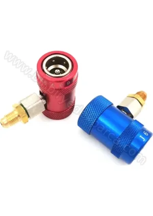 R1234yf Oto Klima Gaz Verme Vanası Takım – Araç Klima Gaz Şarj Dolum Vanası İkili Set