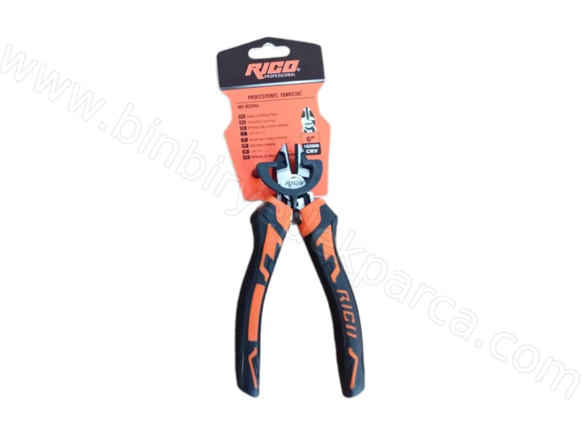 Rico Profesyonel Yankeski 160 Mm (6”) RC0199 Yan Keski Tel Kesme Pensesi