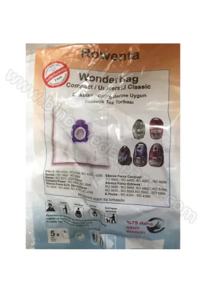 Elektrikli Süpürge Wonderbag Compactuniversal Classic 5 Li Toz Torbası