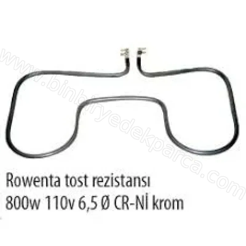 Rowenta Uyumlu Tost Makinesi Rezistansı - 110V 800W - 29x15 Cm