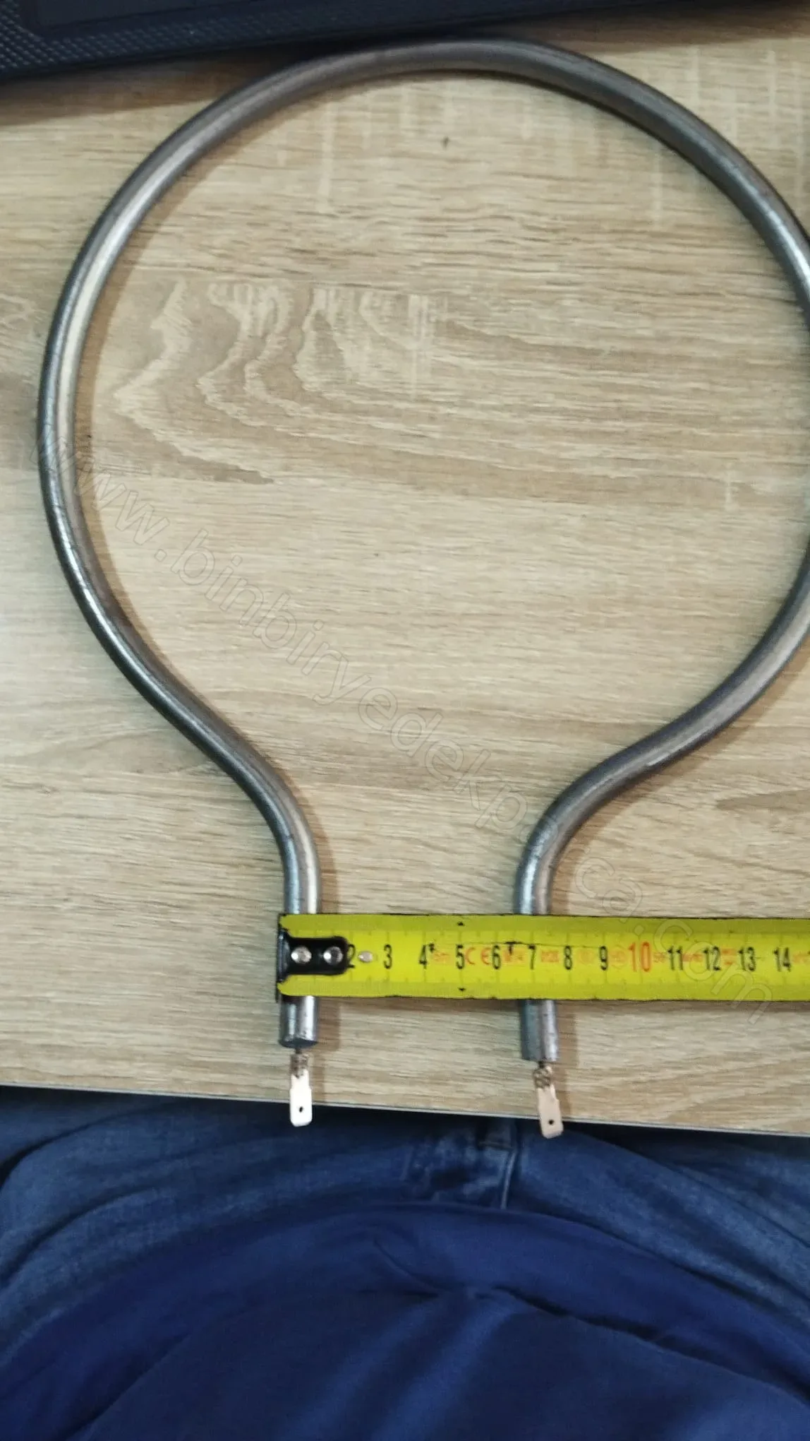 Şamdan Davul Yuvarlak Fırın Rezistans 24 Cm