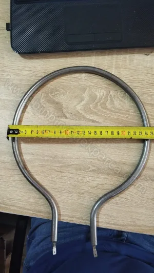 Şamdan Davul Yuvarlak Fırın Rezistans 24 Cm