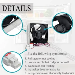 Buzdolabı İç Fan Motoru DA81-06013A DC12V