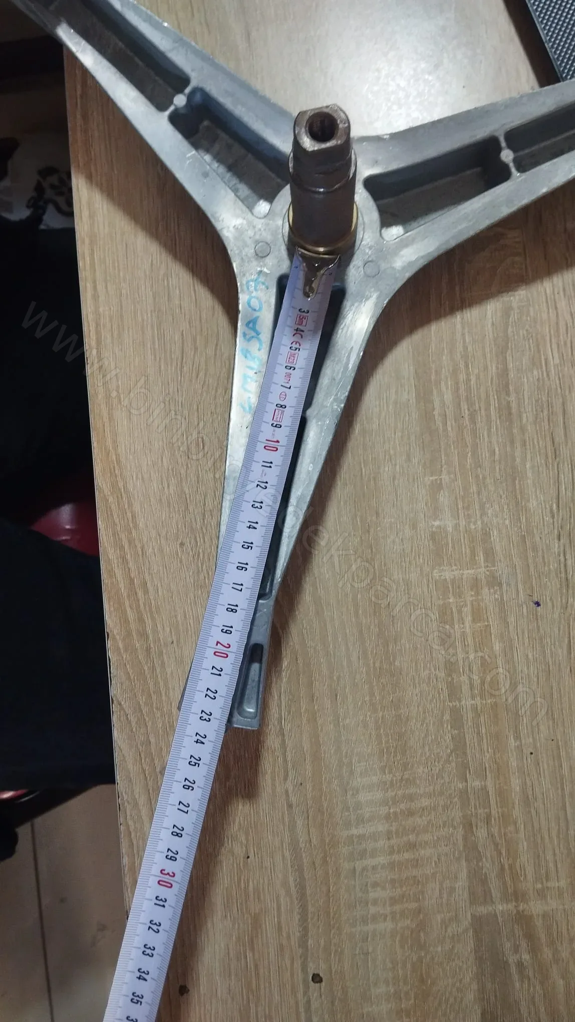 Çamaşır Makinesi 3 Ayak Tambur Şaftı - DC97-17235A (6206-6205) Bilyeli