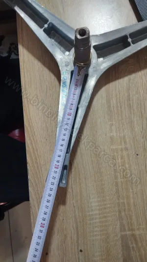 Çamaşır Makinesi 3 Ayak Tambur Şaftı - DC97-17235A (6206-6205) Bilyeli