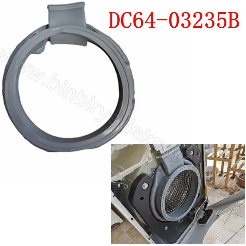 Çamaşır Makinesi Kapak Körük Lastik Kurutmalı dc64-03235b Deliksiz