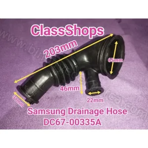 Çamaşır Makinesi Kazan Filtre Ara Körük Hortum DC67-00335A