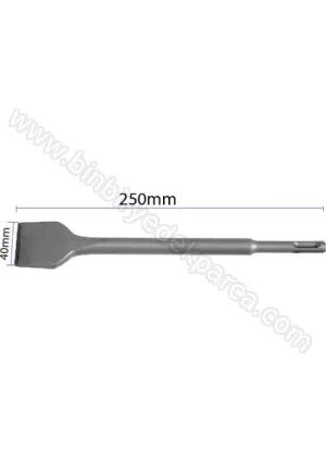 Sds Plus Geniş Ağızlı Beton Keski Hilti Girişli 14X250X40 Mm