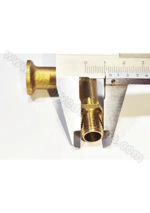 Semaver Demlik L Dirsek - Demlik Bağlantı Aparatı