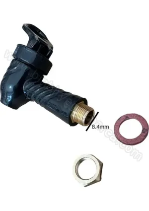 Semaver Musluk Bakalit Dıştan Dişli 3/8 Rekorlu - Semaver Ve Çay Makinesi Musluğu