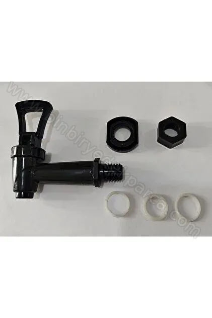 Semaver Musluk Bakalit Plastik Somunlu Dıştan Dişli - Semaver Ve Çay Makinesi Musluğu