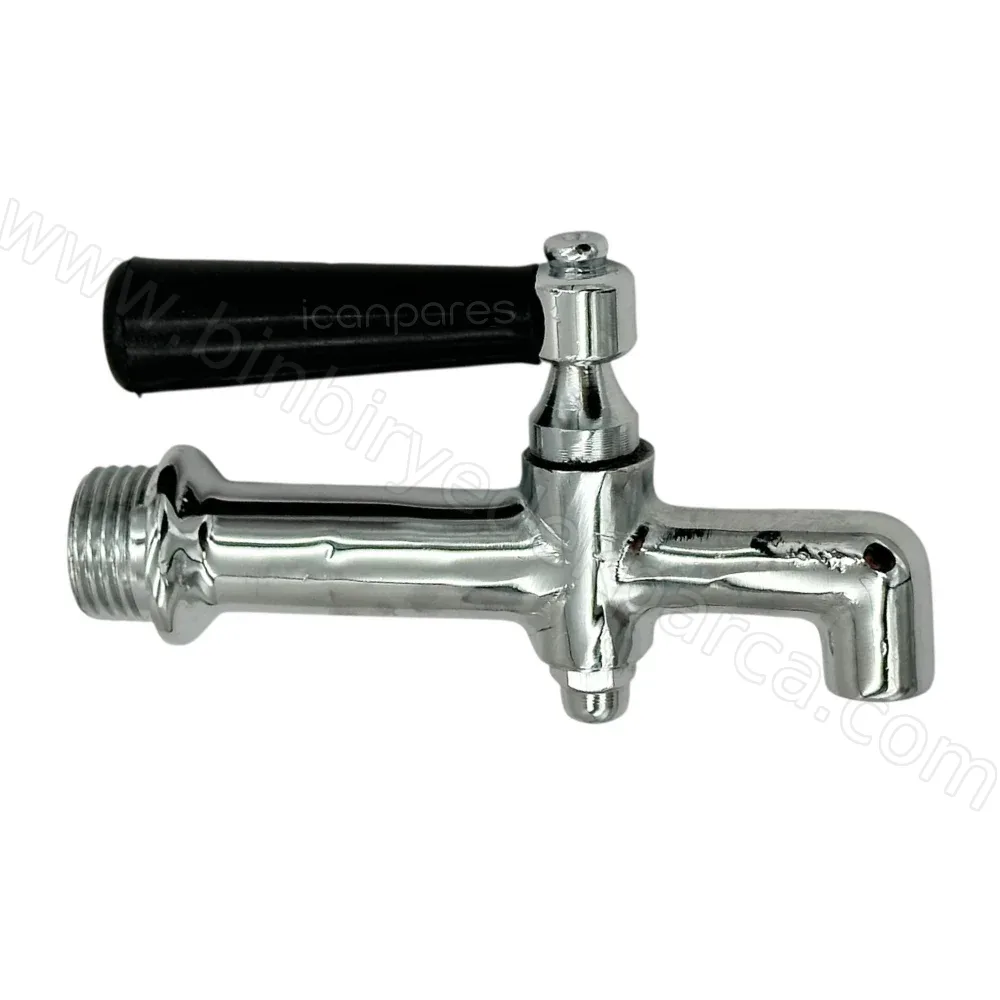 Semaver Musluk Kahveci Kazan Metal 1/2 Dıştan Dişli - Endüstriyel Kazan Musluğu
