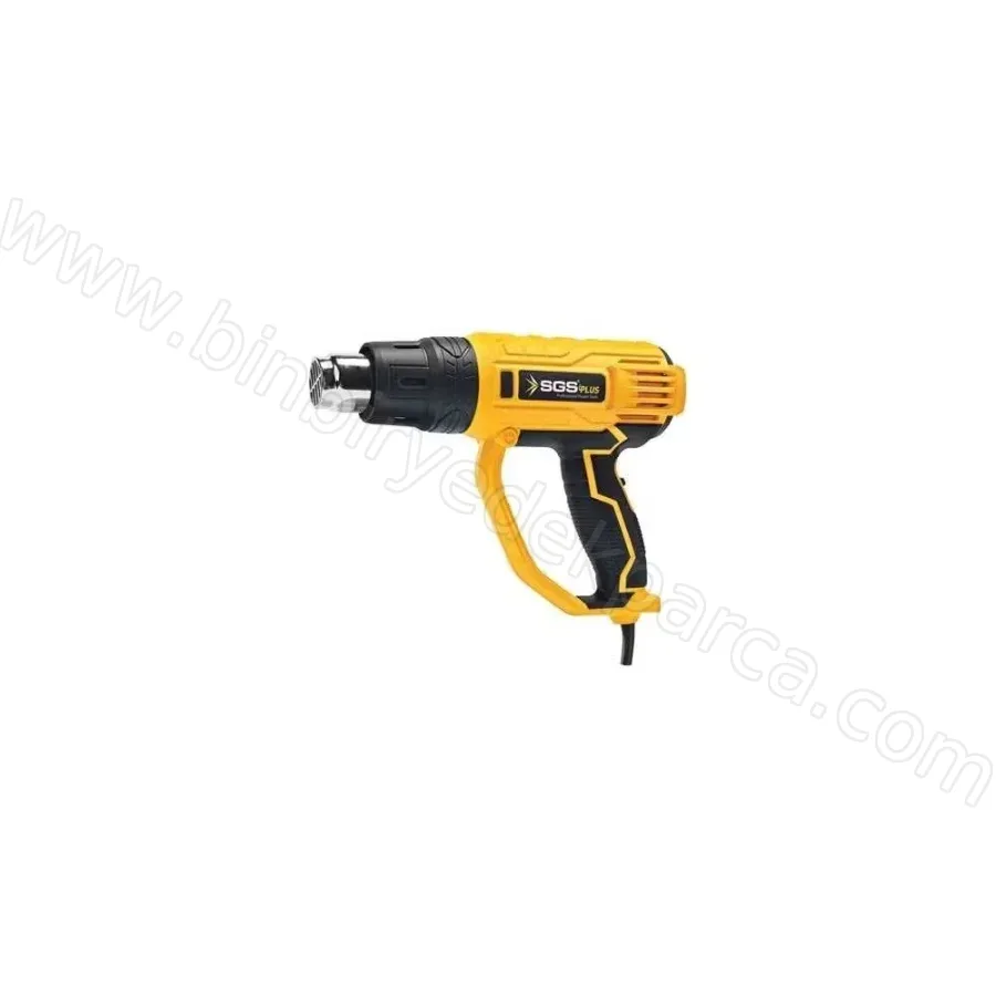 SGS PLUS SGS5215 Profesyonel Sıcak Hava Üfleme Tabancası 2000 W 