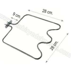 Simfer Ankastre Fırın Boru Rezistansı (Küçük) 1200W 220V 6.5