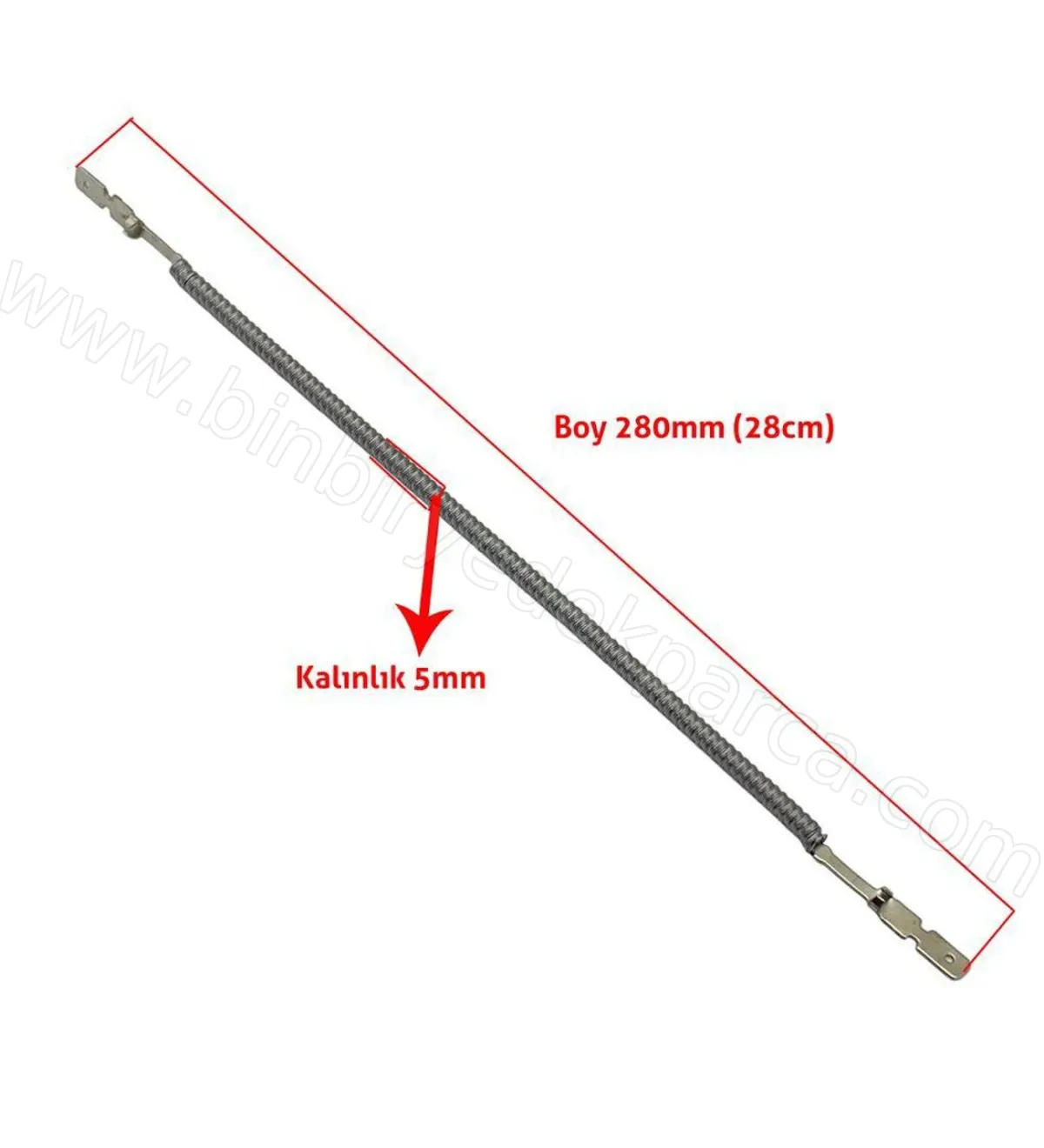 Soba Rezistans Cam Teli 1500 Watt 220 Volt 1ADET