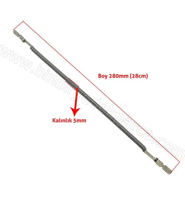 Soba Rezistans Cam Teli 1500 Watt 220 Volt 1ADET