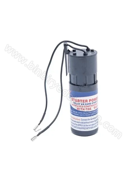 SPP8 Klima Motor Kalkış Şok Kondansatörü | 25-60 Btu Klima Kompresör Start Kapasitörü