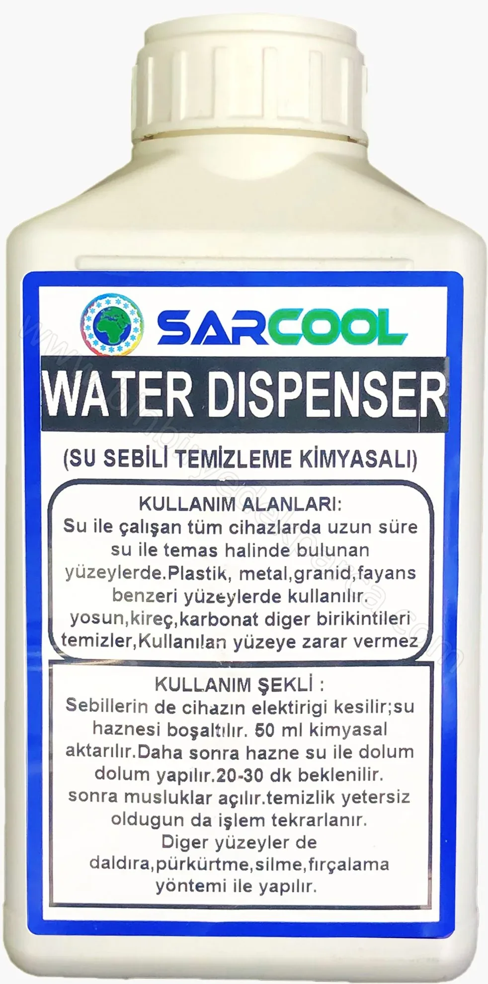 Su Sebili Temizleme İlacı ( 1 Lt )