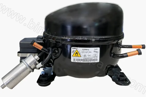 Su Sebili Ve Mini Buzdolabı Motoru Kompresör Motor (SZ59E1HL) (1/8 R-600 A) (95 W - 82 K.Cal)