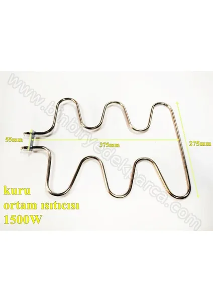 Tandır /Izgara /Katmer Fırın Rezistans Flanşlı 1500w 220v