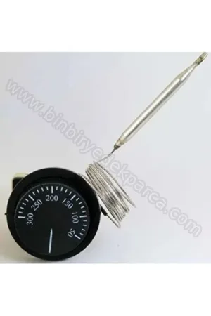 Termostat Gazlı 3 Çıkışlı (50-300) Derece Fırın