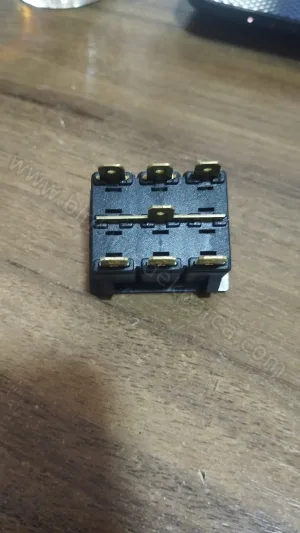 Üçlü Işıklı Anahtar Şalter | Elektrikli Soba Ve Isıtıcı Güç Kontrol Anahtarı
