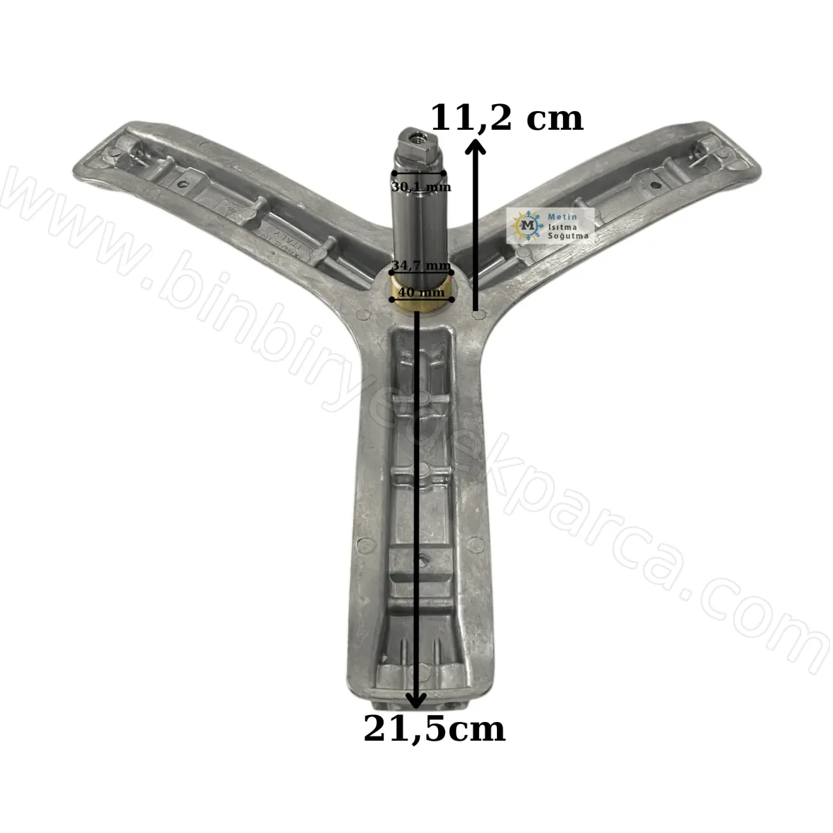 Çamaşır Makinesi Kazan 3 Ayak 37018993-20743278 (Rulman; 6307-6306)40x80x10 keçe