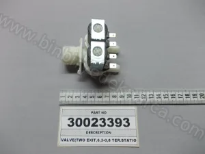 Çamaşır Makinesi Su Giriş Ventili İkili 180° Geçmeli 30023393