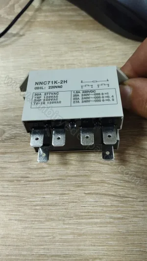 Klima Omron Röle NNC71K-2H 220 Volt 30A 277 Vac 6 Soket 4 Karşı 2