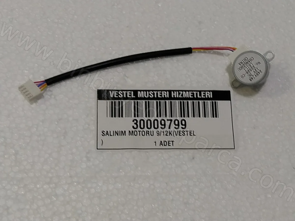 Klima Swing Salınım Motoru (Step Motoru) 9/12k 30009799 Orijinal