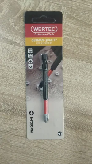 Wertec Ph2 Yıldız Bits Uç 90 Mm Cobalt Çelik Vida Sıkma Ucu