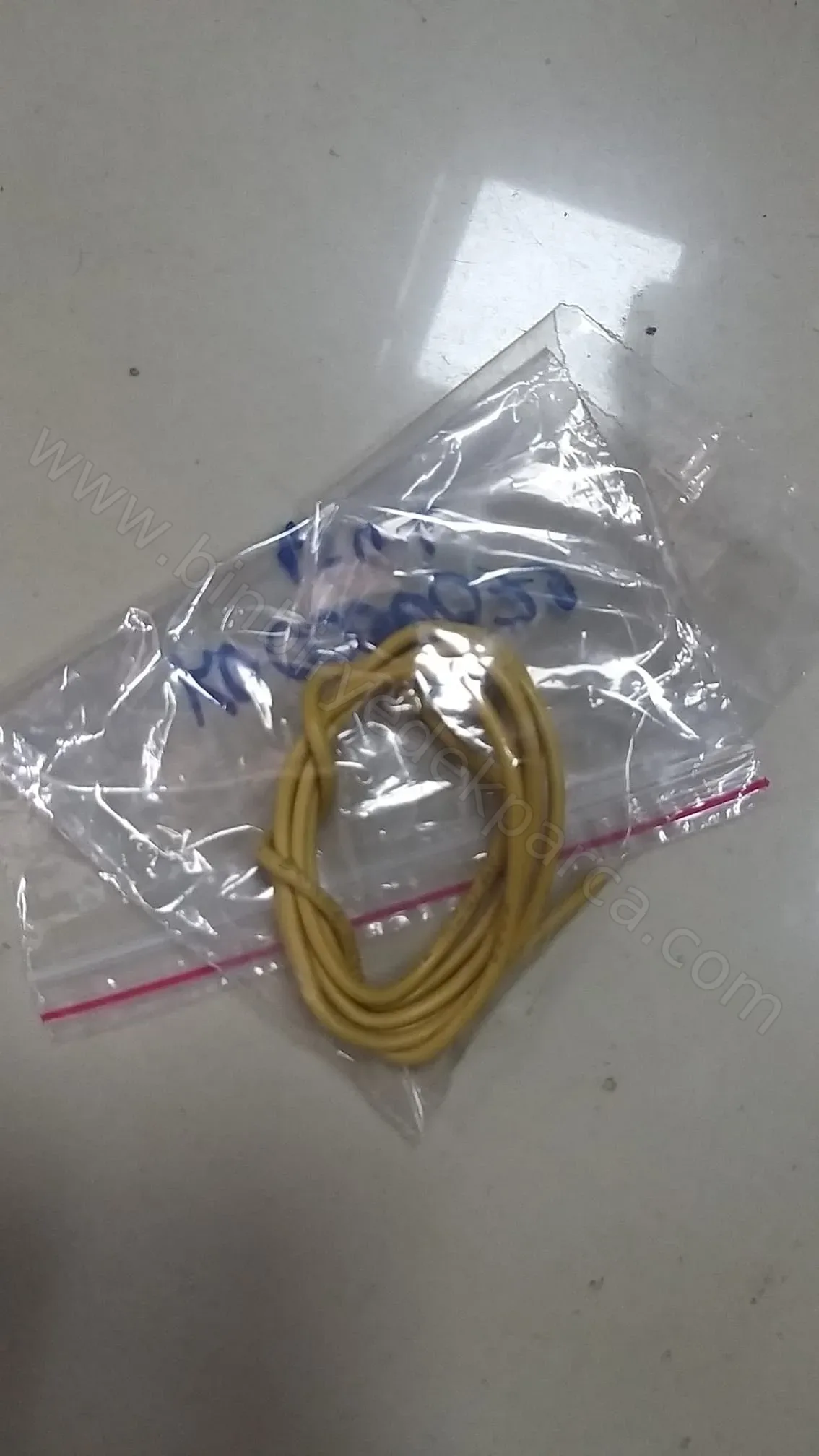 Yanmaz Tost Makinesi Elektrik Kablosu Silikon (1.5 Mm) 1 Metre