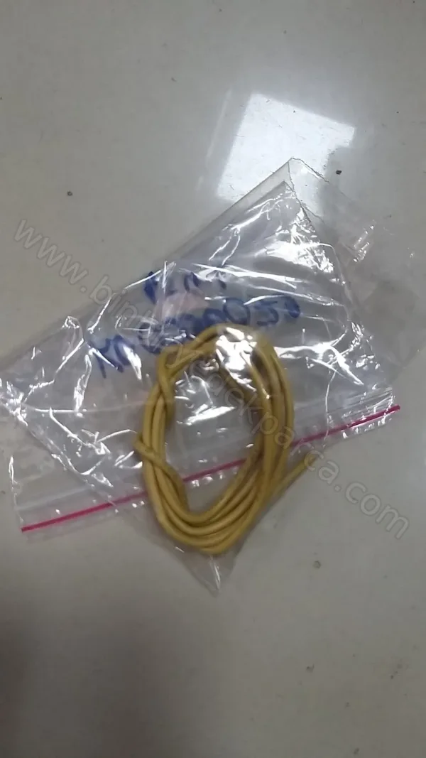Yanmaz Tost Makinesi Elektrik Kablosu Silikon (1.5 Mm) 1 Metre