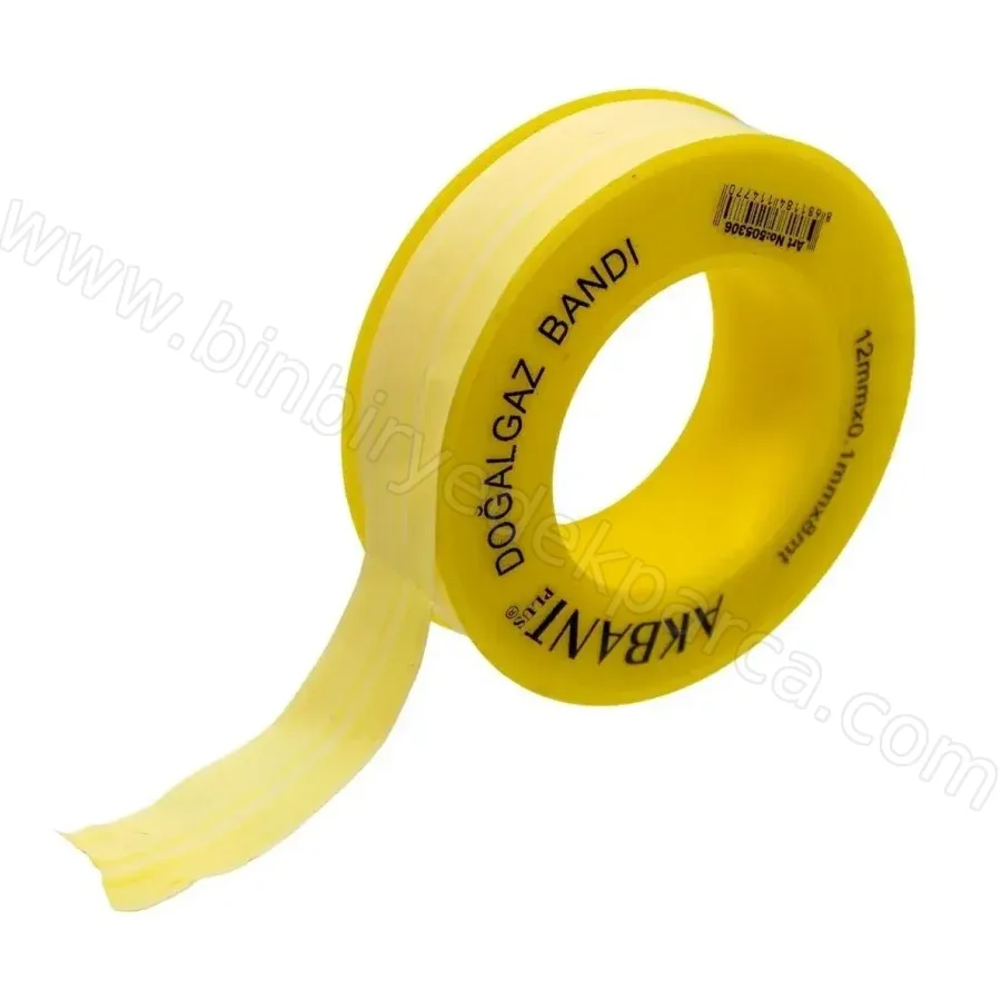 Teflon Bant Küçük  — Doğalgaz Uyumlu: Evet